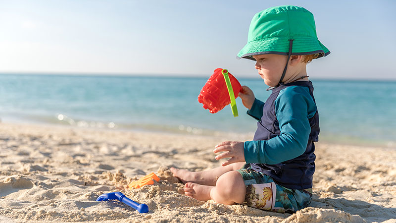 Dress Your Baby in Sun-Protective Clothing