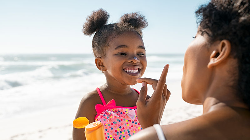 Minimize Sunscreen Use on Children Younger Than 6 Months Old