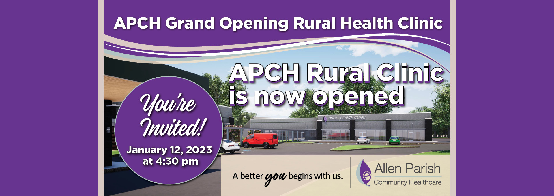 Rural Health Clinic Grand Opening Allen Parish